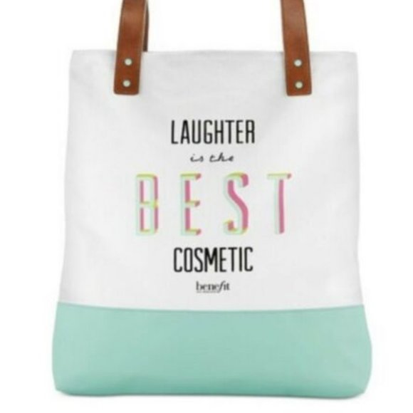Benefit Handbags - Benefit Laughter is the Best Cosmetic Tote Bag